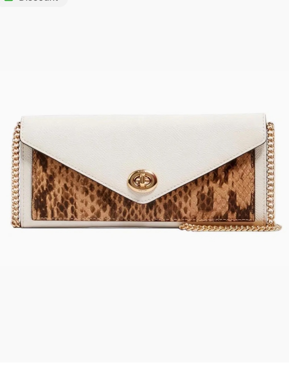 Coach Leather Envelope Bag
Wallets Women's White